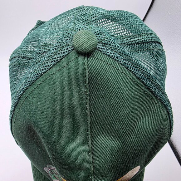 Bass Pro Shops Adjustable Trucker Hat Green Logo Fishing Snapback Mesh Outdoors - Picture 5 of 10